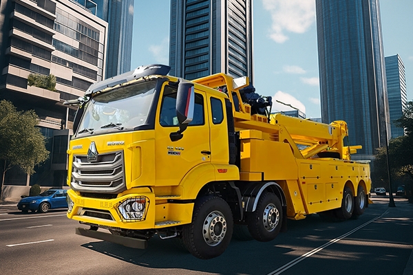 50吨吊拖分离清障车