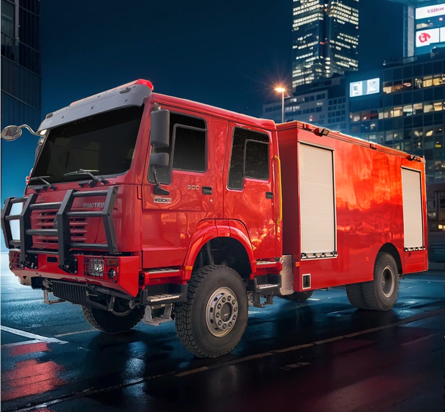 6吨水罐/泡沫消防车