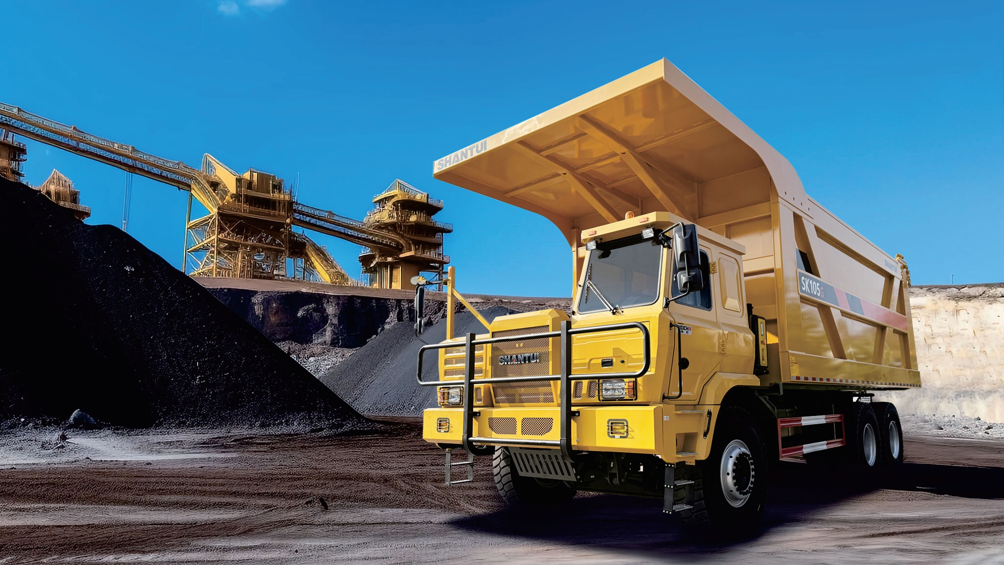 105吨矿山运煤王