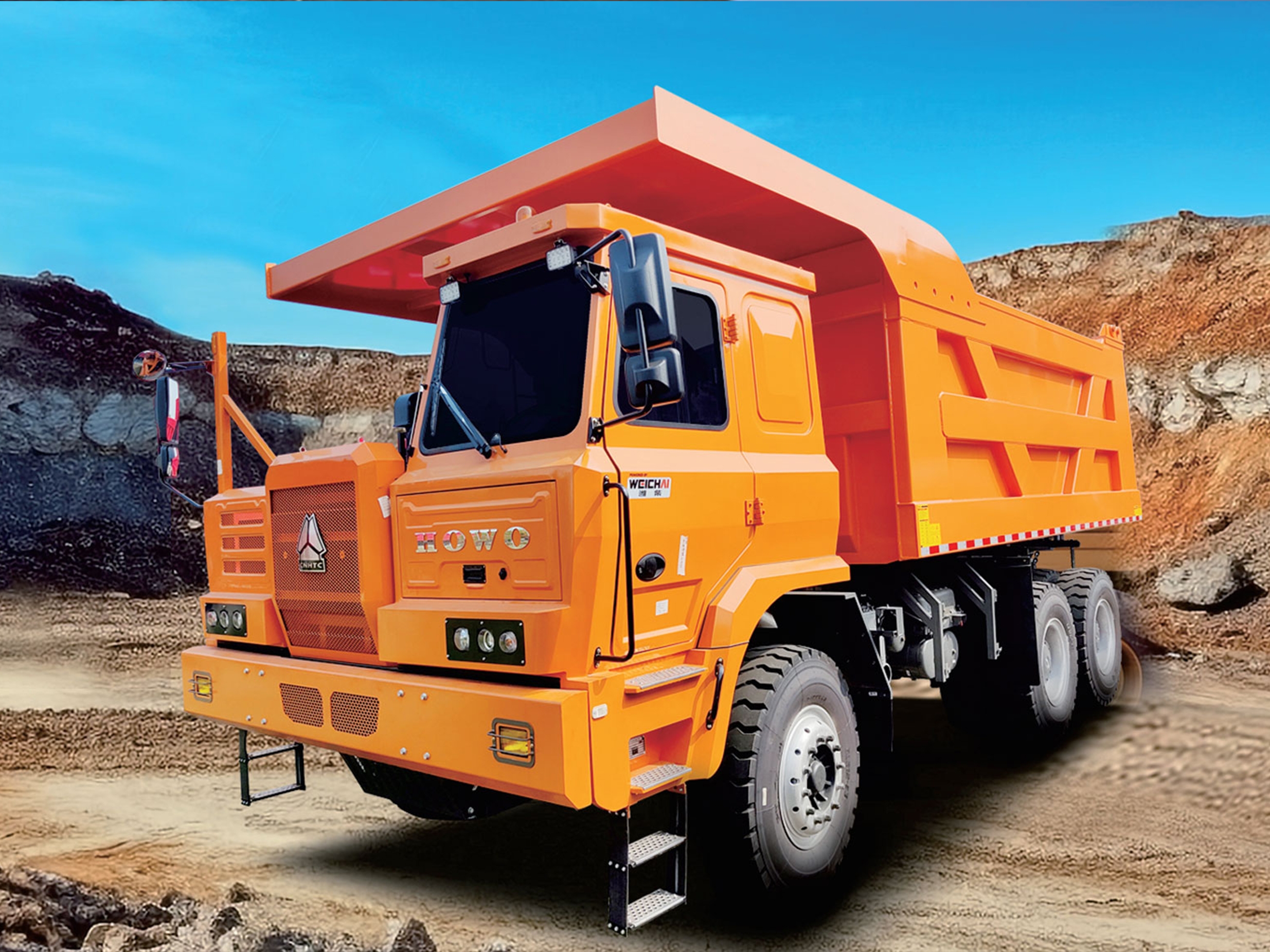 90吨矿用自卸车