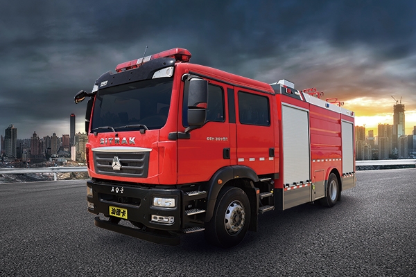 8-Ton Water Tank/Foam Fire Fighting Vehicle
