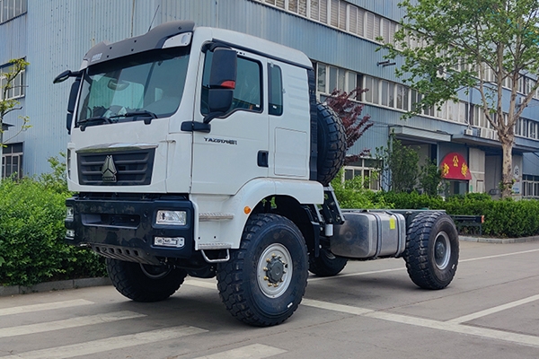 Special chassis for special work vehicles